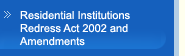 Residential Institutions Redress Act